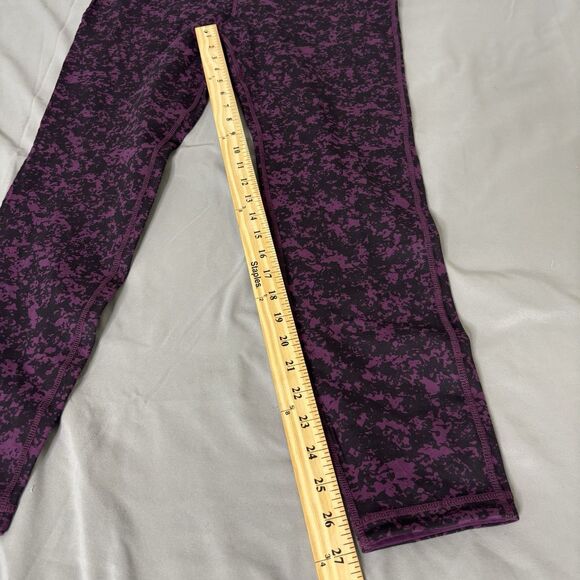 Bundle Hurley Womens M Purple & Black Reversible Leggings 2 tone color - Picture 3 of 8